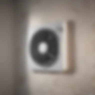 Ventilation fan installation in a bathroom