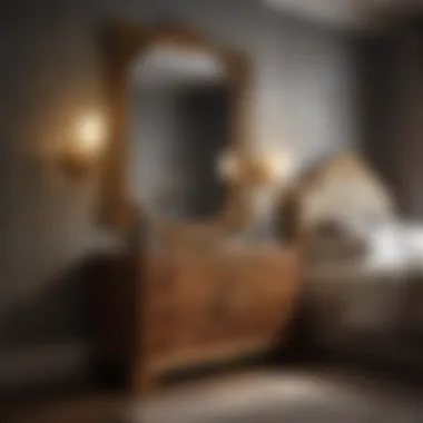 Art Deco Bedroom Elegance Elegant Art Deco bedroom set showcasing intricate geometric patterns and luxurious materials