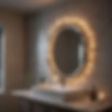 Stylish Lighting Fixtures Enhancing Bathroom Ambiance Stylish lighting fixtures enhancing bathroom ambiance