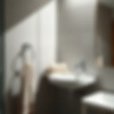 Installation Guide for Towel Holder with Shelf Installation tips illustrated for towel holder with shelf