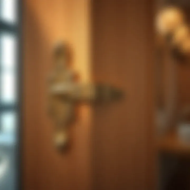 Proper Installation of Bathroom Vanity Hinges Illustration of proper hinge installation on a bathroom cabinet door