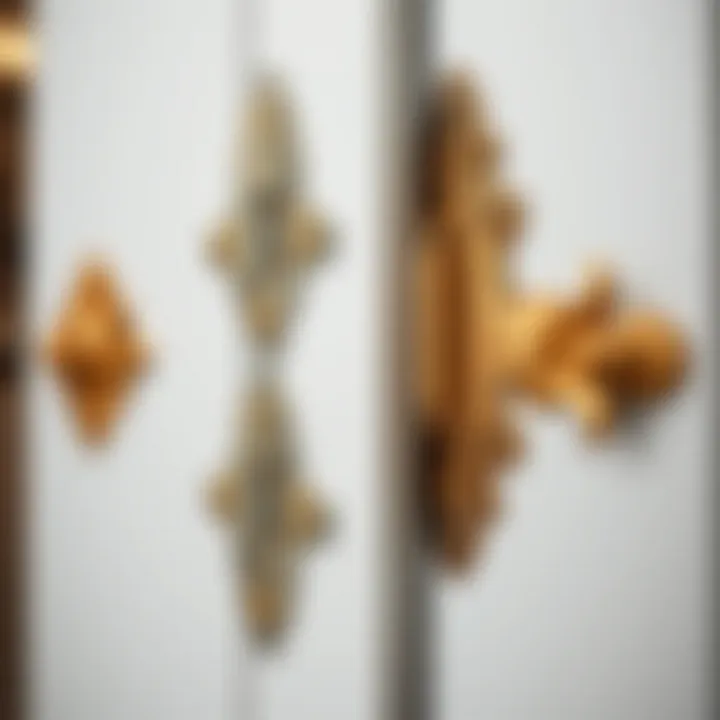 Hinge Materials for Bathroom Vanities Comparison of hinge materials highlighting durability and aesthetics