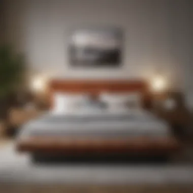 Minimalist Mastery in Bedroom Design Contemporary bedroom set emphasizing minimalist style