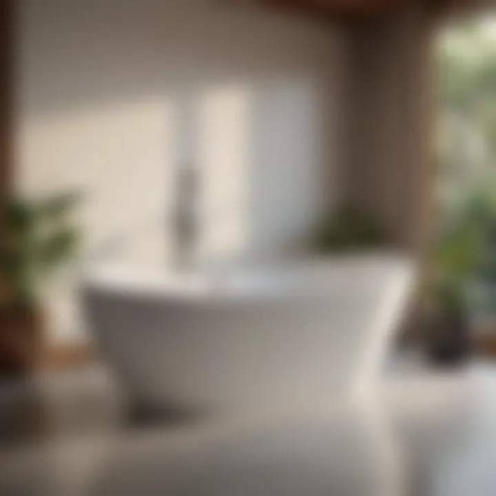 Elegant design of the Bootz Maui Comfort Bathtub showcasing its smooth curves