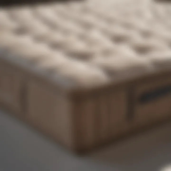 Luxurious California King DreamCloud Mattress showcasing its plush design