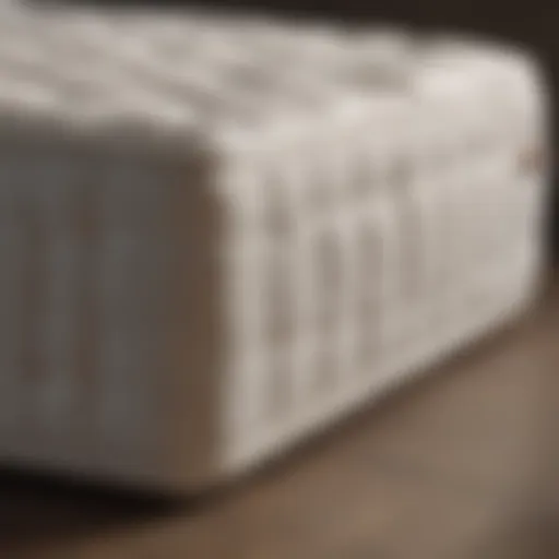 A luxurious coil mattress queen with plush comfort layers