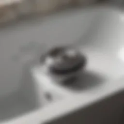 Stylish American Standard bathtub drain stopper showcasing its sleek design