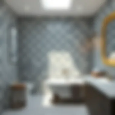 Quality Materials for Remodeling Detailed view of high-quality bathroom materials and tiles