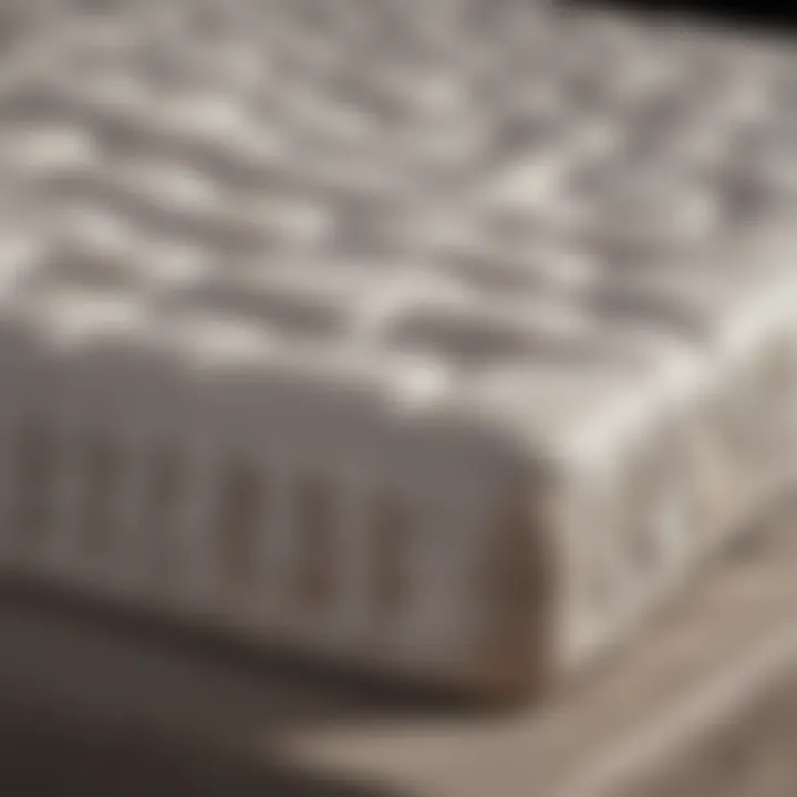 Different materials used in mattress toppers