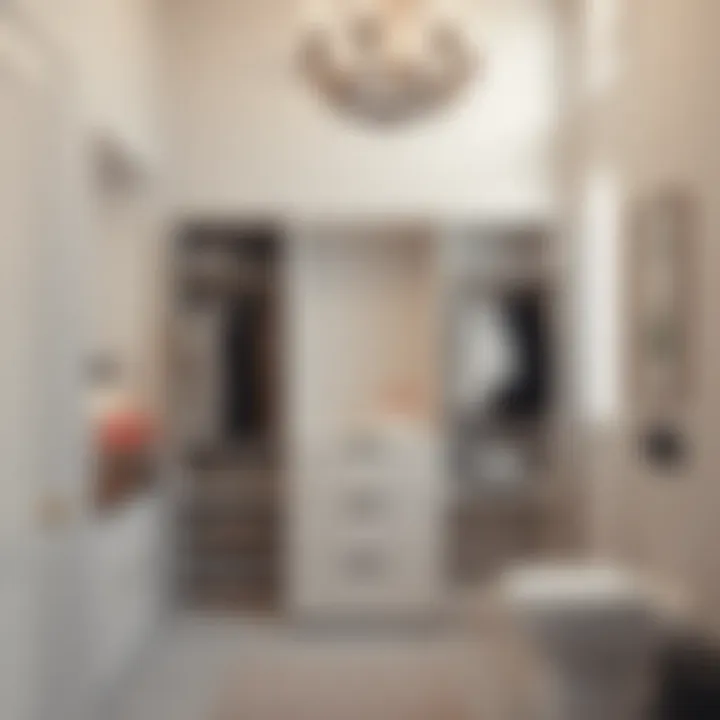 Modern Linen Closet Design Stylish linen closet design showcasing modern aesthetics