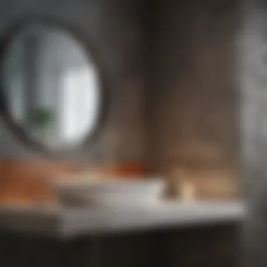 Quality Bathroom Materials Variety of high-quality materials used in bathroom renovations