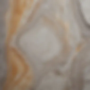 Selection of cultured marble samples in various colors and patterns