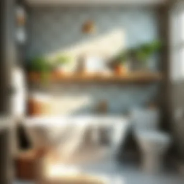 Innovative storage solutions enhancing bathroom organization