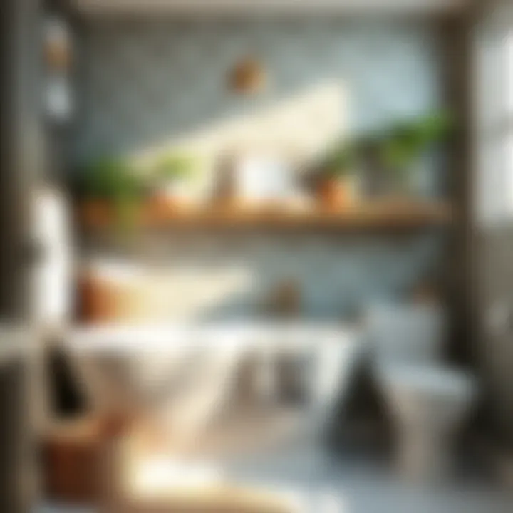 Innovative storage solutions enhancing bathroom organization