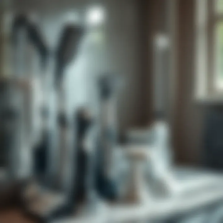 Selection of Electric Cleaning Tools A selection of electric cleaning tools for bathrooms