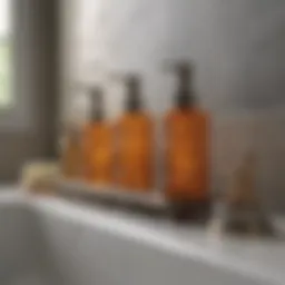 Luxurious Avanti bath accessory set showcasing elegance