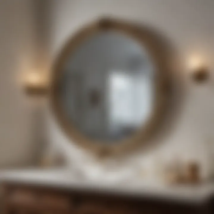 A collection of various mirror styles showcasing design diversity.