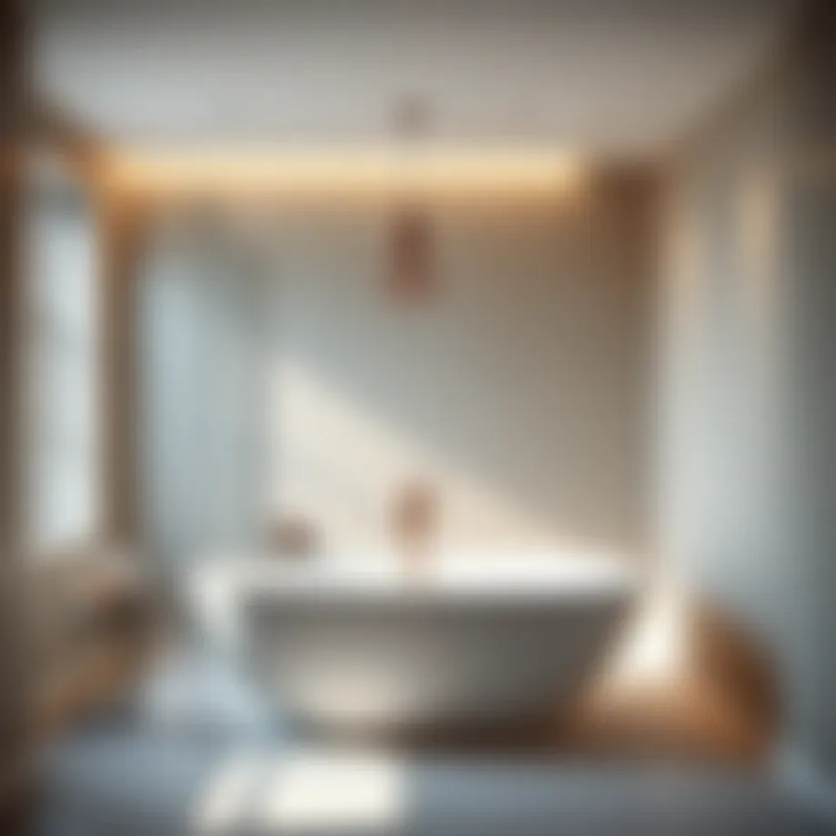 Elegant bathtub shower combo with modern design
