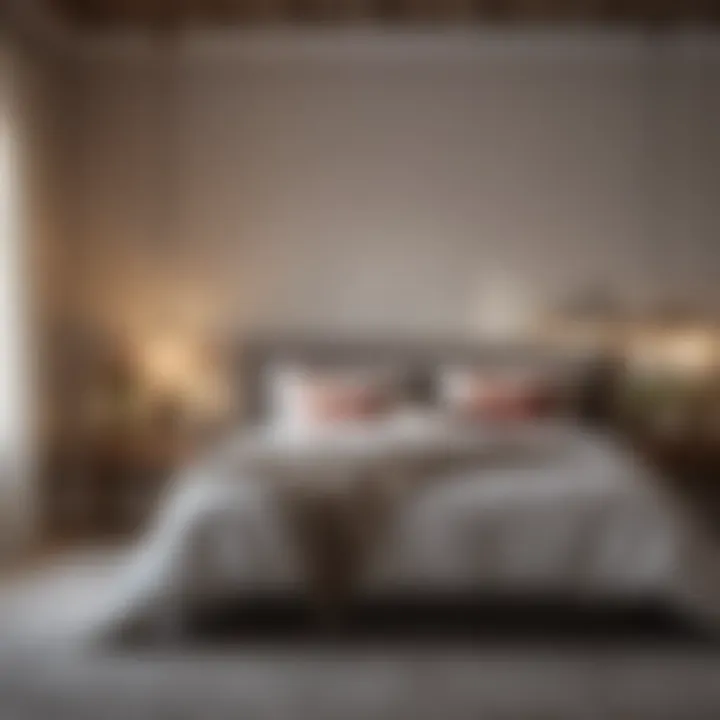 Color palette selection for bedroom decor