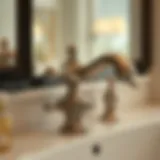 Classic Kohler bathroom faucet design showcasing elegance