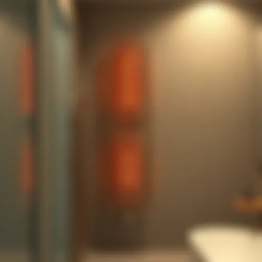 Modern bathroom heater design for efficient heating