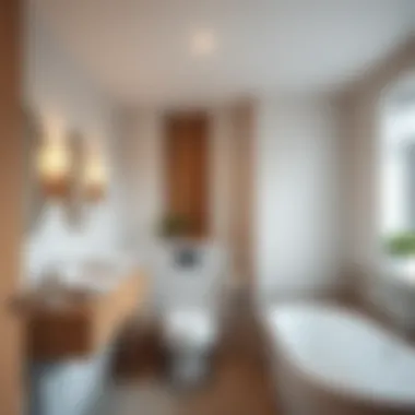 Diverse Styles of Oak Light Bars in Bathroom Design Diverse styles of oak light bars complementing various bathroom designs