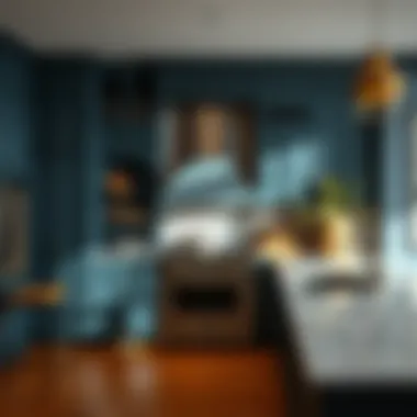 Contemporary kitchen trends highlighted by sleek appliances and bold colors