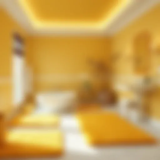 Exploring Lemon Yellow Bathroom Rugs: A Touch of Brightness and Comfort Introduction