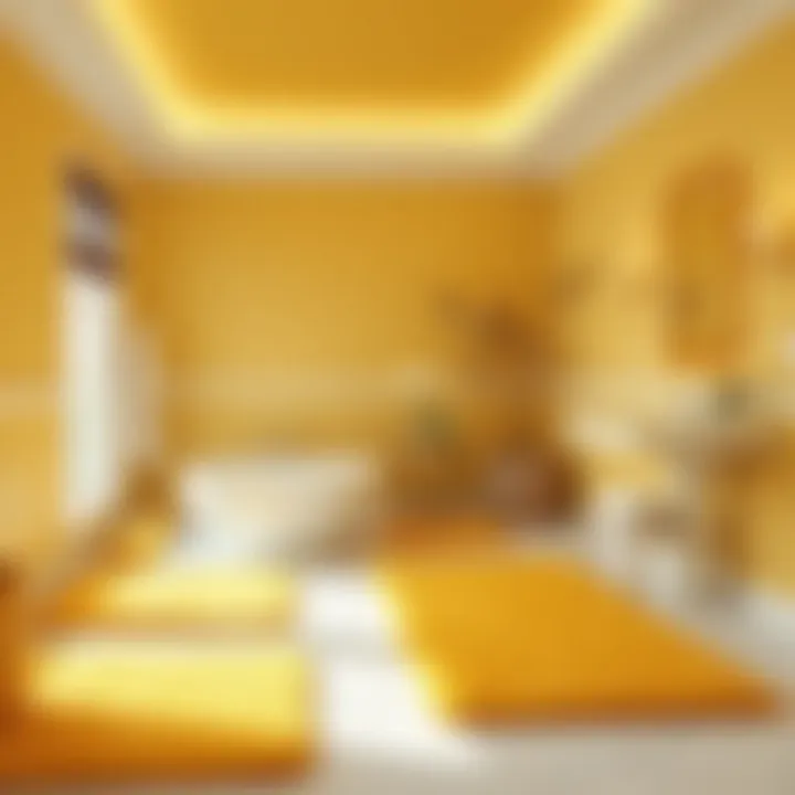 Exploring Lemon Yellow Bathroom Rugs: A Touch of Brightness and Comfort Introduction
