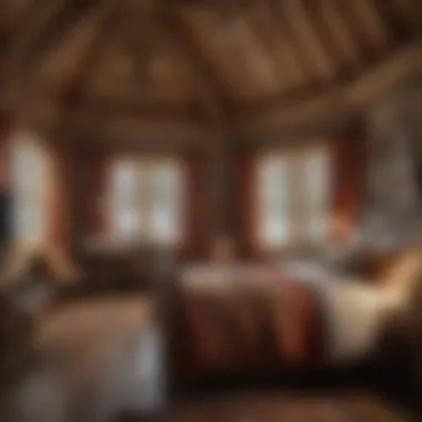 Stunning Design of a One Bedroom Log Cabin A beautifully designed one bedroom log cabin nestled in nature