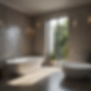 Clarke Bathtub in Contemporary Bathroom Stylish Clarke bathtub in a contemporary bathroom setting