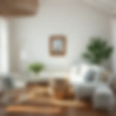 Chic Decor Elements with White Wicker Furniture Chic decor elements complementing white wicker furniture
