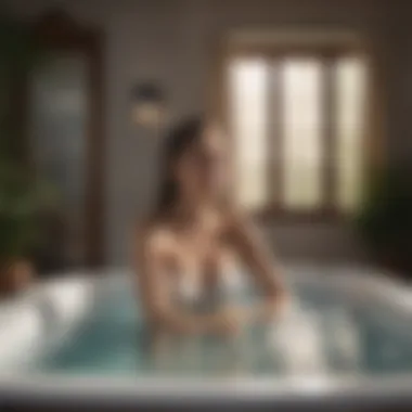 Health Benefits of Pearl Hydromassage Health benefits of hydromassage illustrated with calming imagery