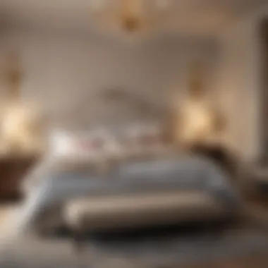 Serene Bedroom Retreat A serene bedroom featuring a soft color palette and elegant furnishings.