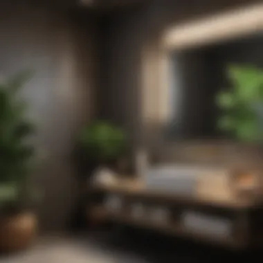 Creating a Cozy Sanctuary with Natural Elements Cozy bathroom with natural elements and warm tones