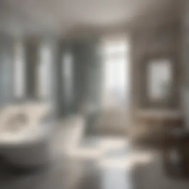 Elegant Minimalism in Bathroom Design Elegant modern bathroom with minimalist decor