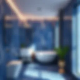 Innovative Bathroom Ideas Using Blue Introduction