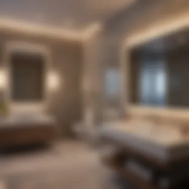 Layered Lighting Approach for Enhanced Ambiance Layered lighting strategy showcasing different light sources.