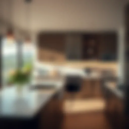 Modern Kitchen Elegance Elegant kitchen design showcasing modern cabinetry and sleek appliances