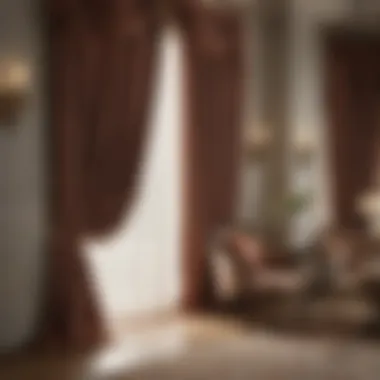 Luxurious Fabric Curtains Providing Warmth and Elegance Luxurious fabric curtains providing warmth and elegance