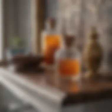 Utilizing Fragrances for an Inviting Atmosphere Essential oils displayed with decorative elements