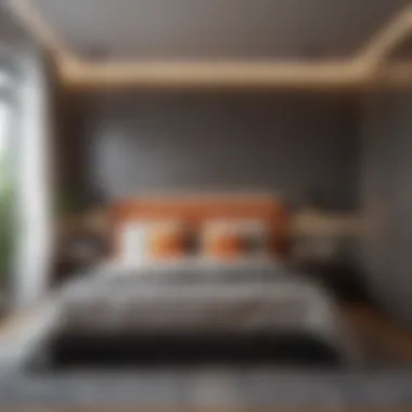 Stylish Small Bedroom with Multifunctional Furniture Stylish small bedroom with multifunctional furniture