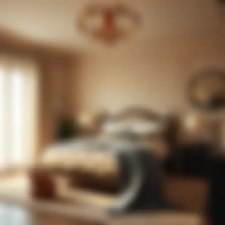 Cozy Warm Beige Retreat Warm beige bedroom creating a cozy atmosphere