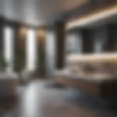 Seamless Tech Integration in Home Design Creative integration of technology in bathroom aesthetics