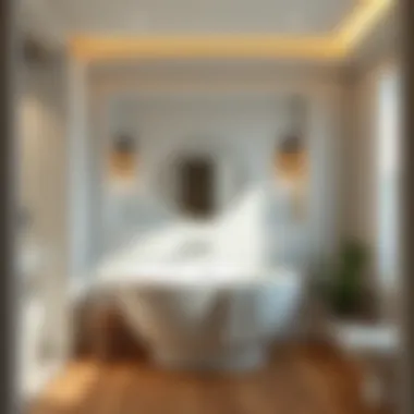 Eco-Friendly Bathroom Design Sustainable bathroom showcasing eco-friendly materials and fixtures