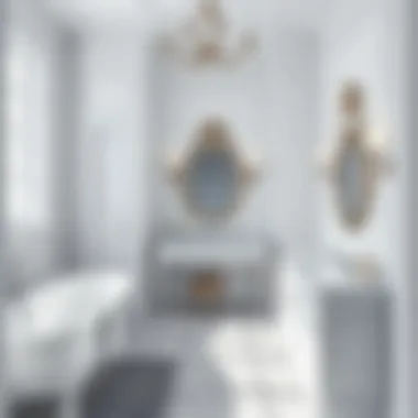 White and Grey for Modern Elegance Elegant white and grey combination enhancing modern design