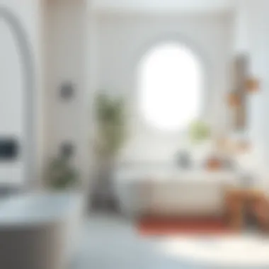 Trendy bathroom design with a minimalist approach