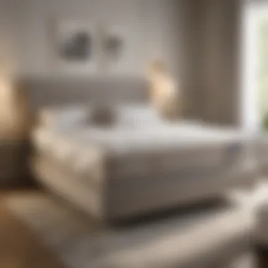 Innovative Design of Tempur-Pedic Mattresses Artistic representation of Tempur-Pedic mattress design