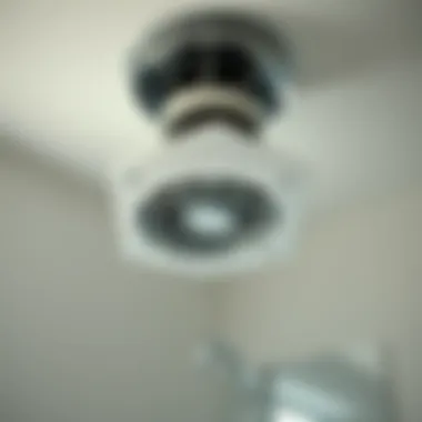Installing an Exhaust Fan in a Bathroom Installation of an exhaust fan in a bathroom