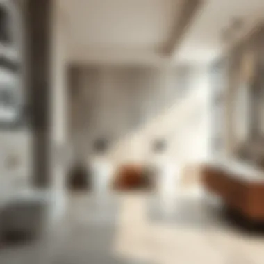 Exploring various tile materials and finishes Diverse tile options displayed for selection